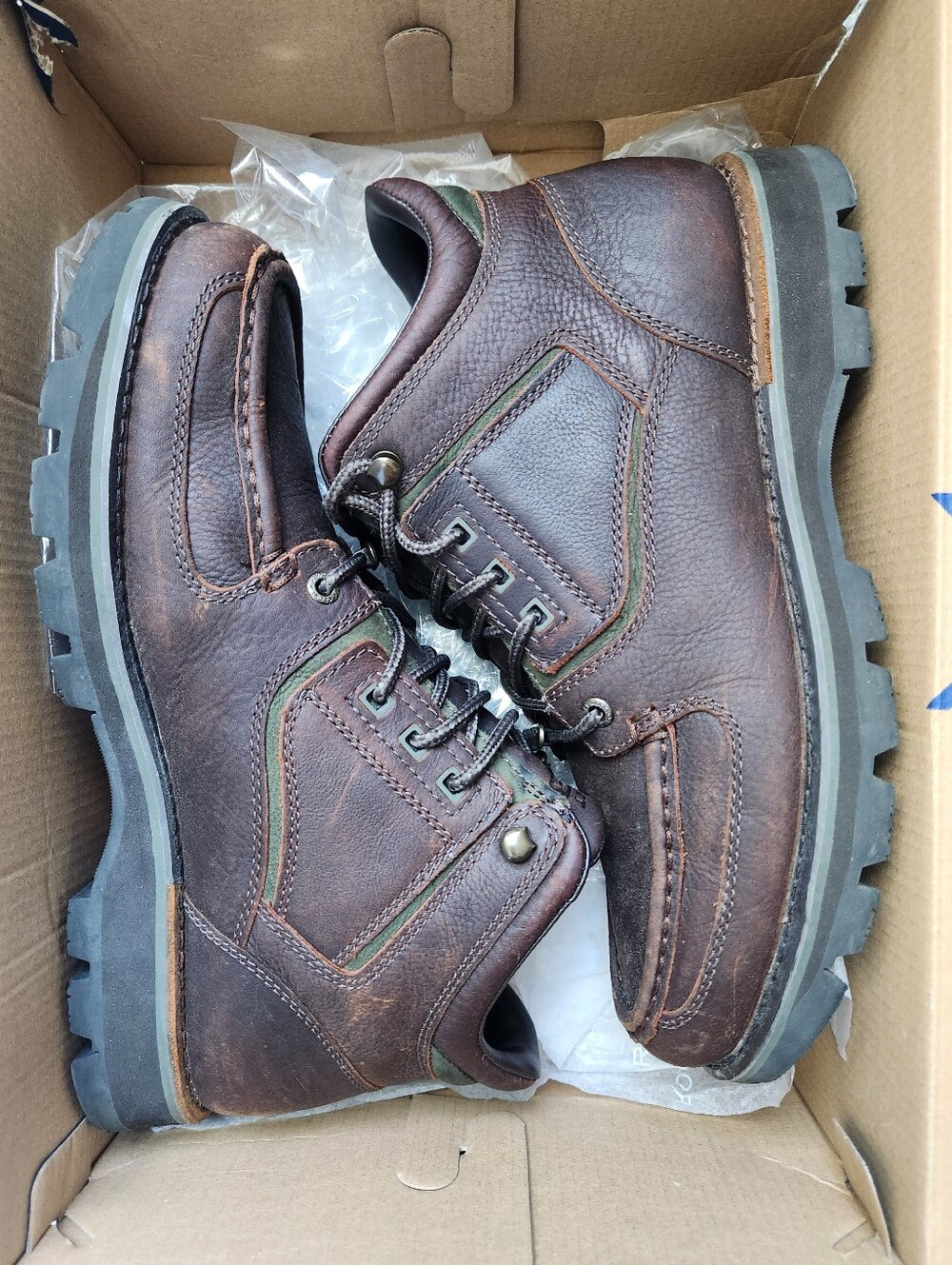 Rockport Waterproof Men's Chocolate Suede Lace-Up Boots